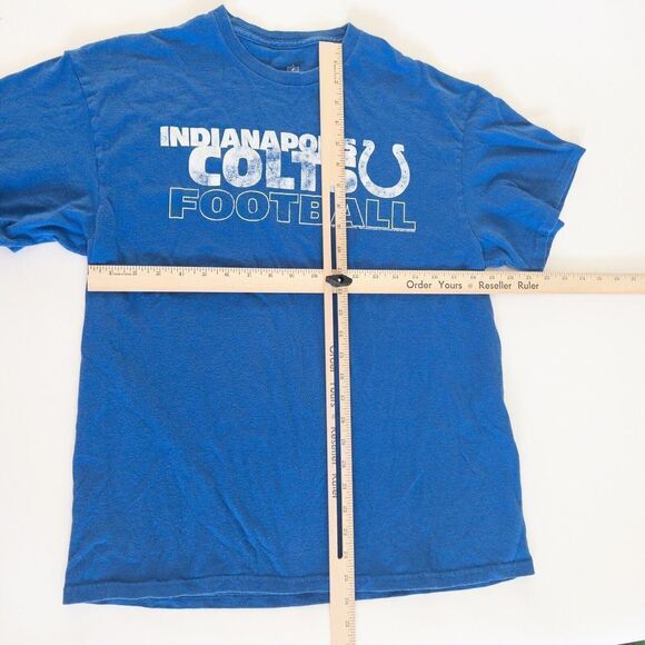 NFL Team Apparel Indianapolis‎ Colts T-Shirt Mens Large - Picture 1 of 3